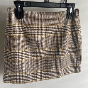Plaid skirt - never worn!